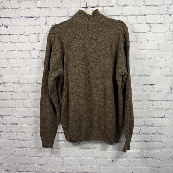 Oscar De La Renta Quarter-Zip Pullover Sweater Sherpa Collar - Picture 4 of 8